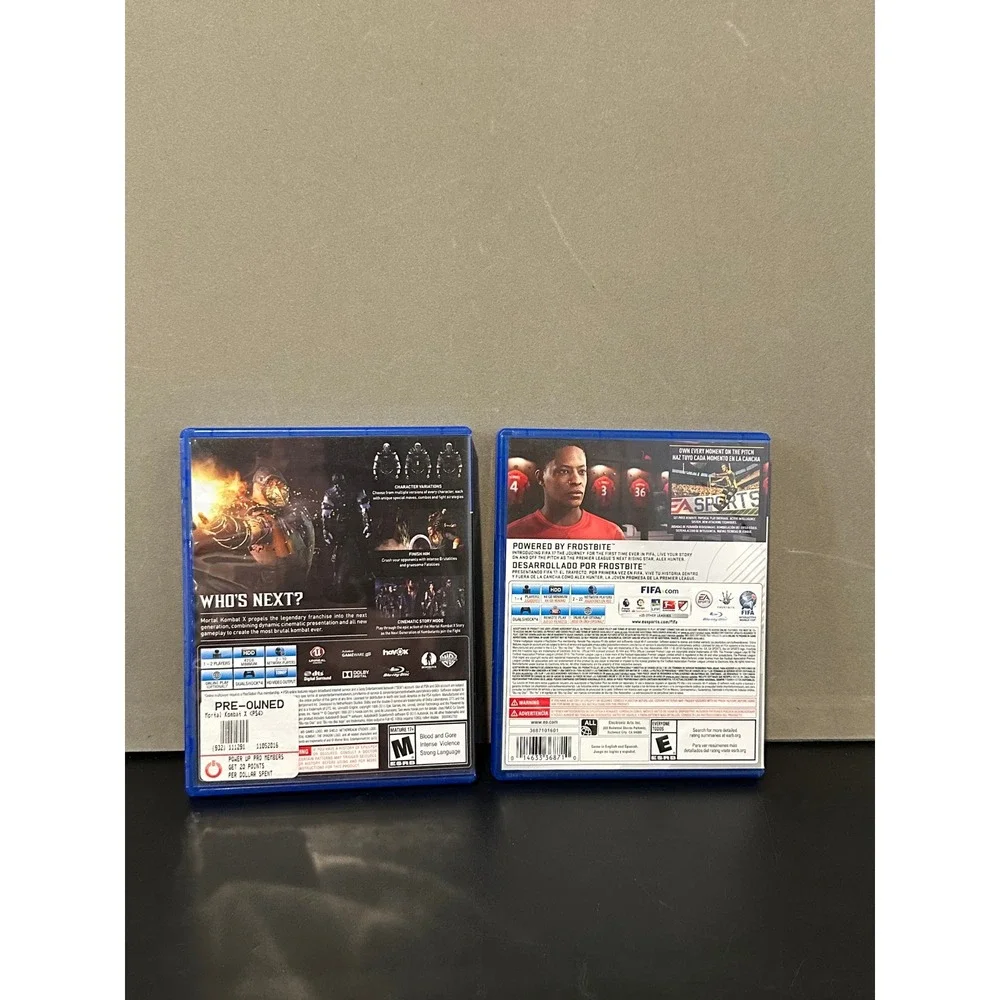 Mortal Kombat X and FIFA 17 PS4 Video Game Bundle Sony PS4 Fighting Sport‎